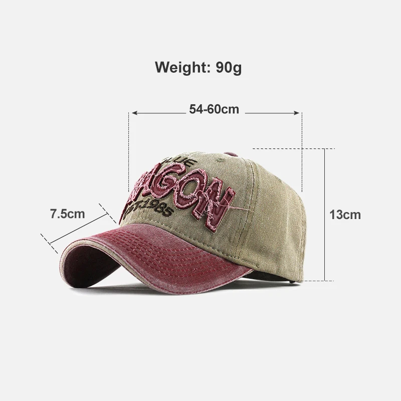 Бейсболка NSK бейсболка с эффектом поношенности Кепка Ретро Солнцезащитные кепки