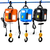 electric gourd 220v portable small hanging machine home remote control miniature crane air conditioning hoist suspension tension