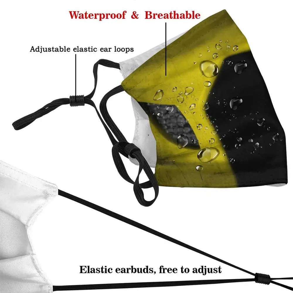 Scorp Anti Dust Face Mask Washable Filter ReusableMask Mortal Fight Scorpion Fighting Game | Аксессуары для одежды