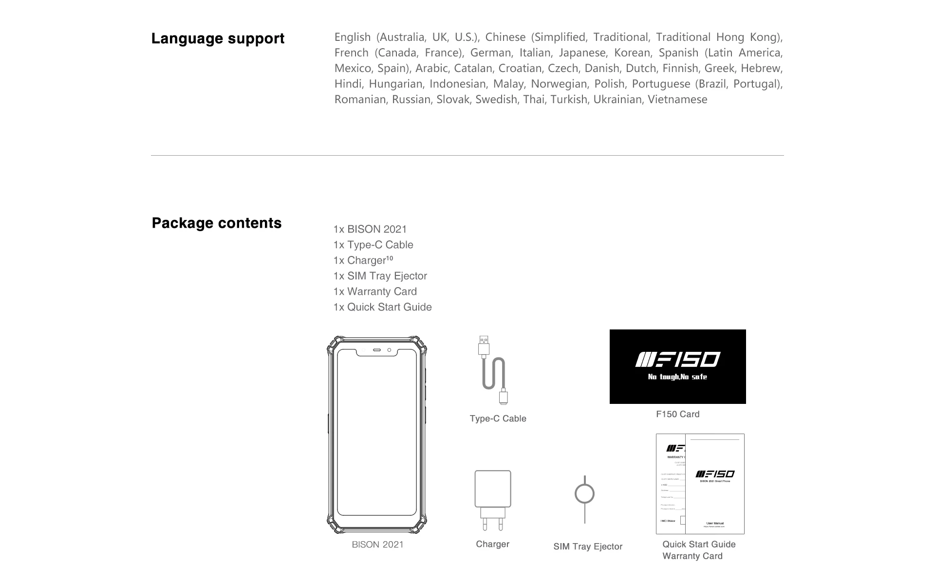 IIIF150 B2021 IP68 Waterproof Rugged Mobile Phone 6GB RAM 64GB ROM 8000mAh 5.86'' Helio G25 Octa Core Smartphone top cell phone for gaming