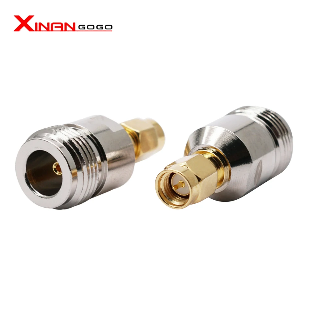 

RF Coaxial Connector N Female to SMA Male Adapter Brass Material Fast ship