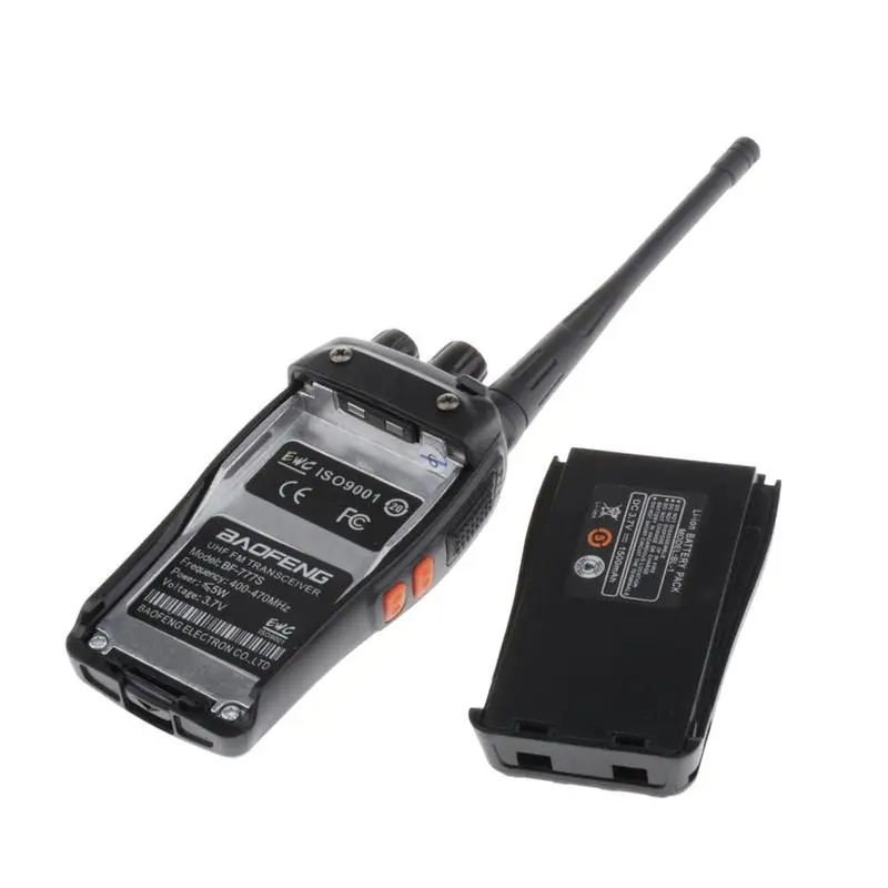 original baofeng bf 777s walkie talkie portable two way radio hunting truck driver 5w 16ch uhf bf777s high quality cb radios free global shipping