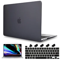 smooth matte plastic hard shell case for macbook pro 16 inch 2020 2019 model a2141 cover touch bar touch id keyboard skin