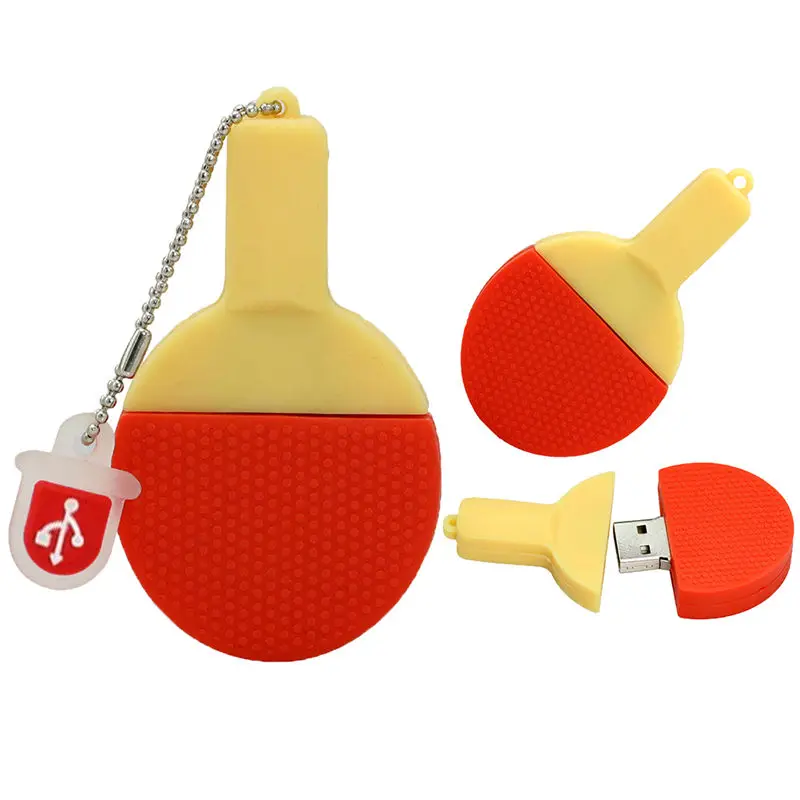 U Диск флеш накопитель с изображением ракеток 4 ГБ 8 оперативной памяти 16 Гб