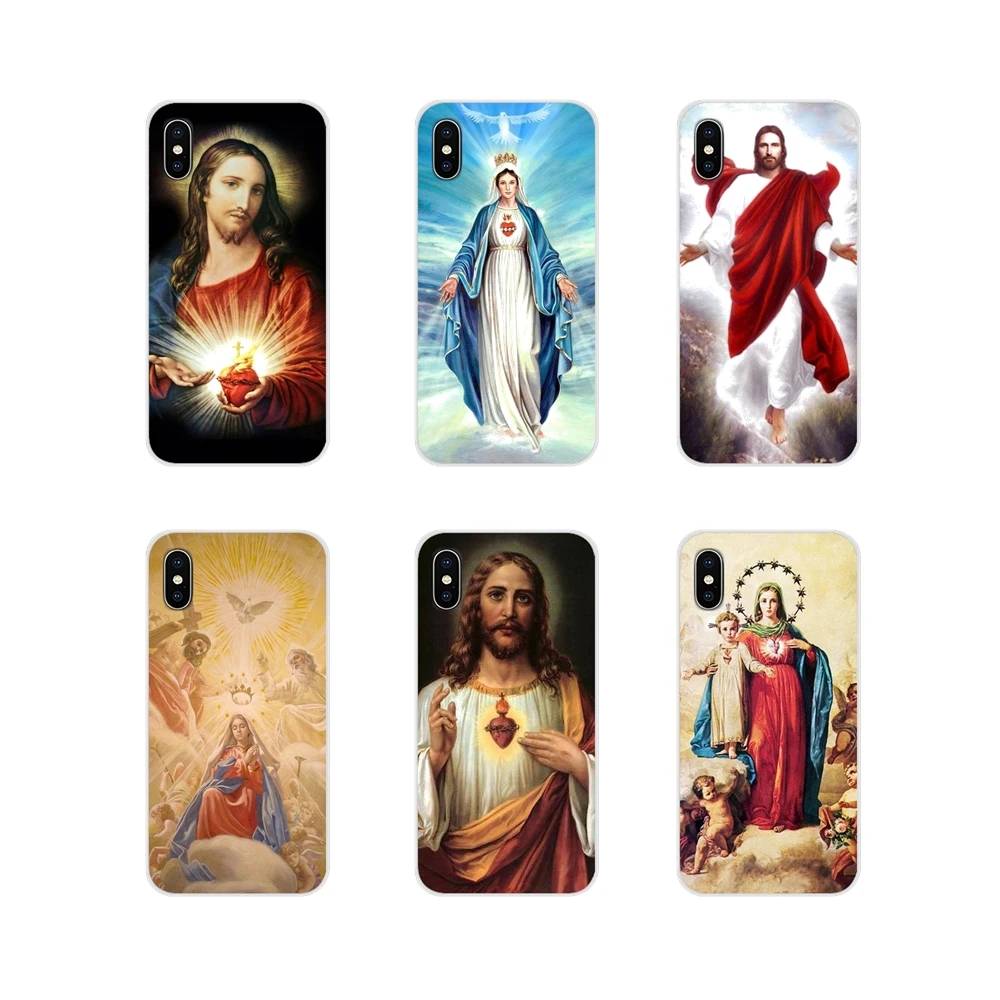 Чехол для телефона с изображением девы Марии христианской Xiaomi Redmi Note 3 4 5 6 7 8 Pro Mi Max