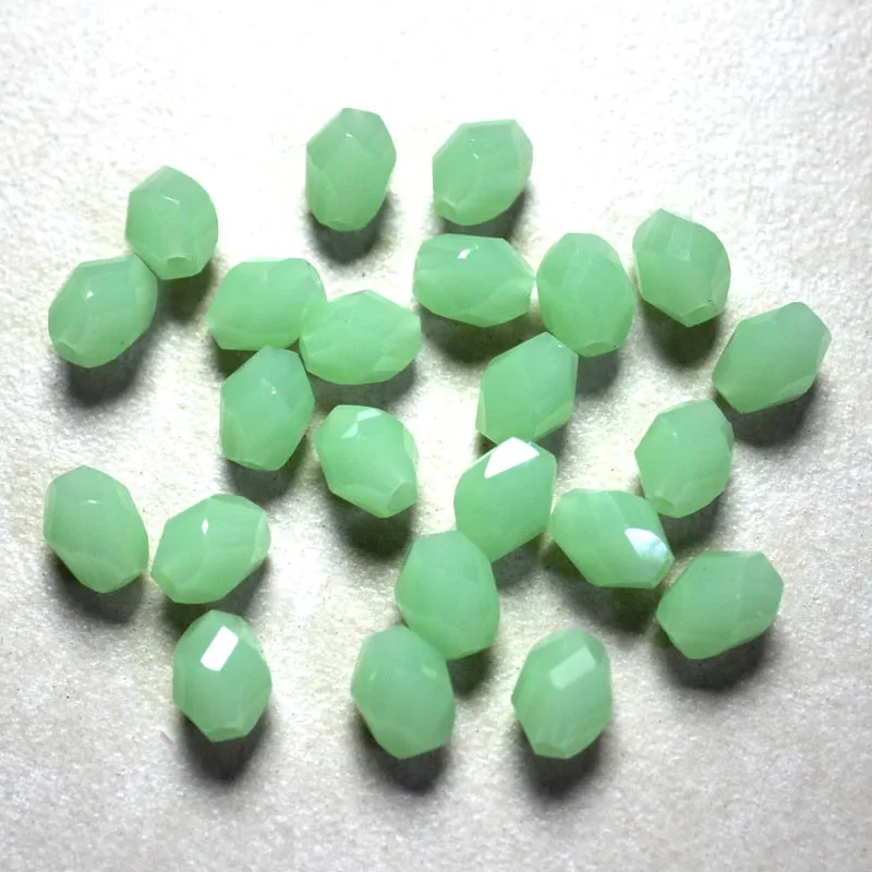 

Новые горячие 10x8 мм витые овальные Кристальные стеклянные бусины для модных свадебных ювелирных изделий браслетов ожерелий DIY SQ3A96