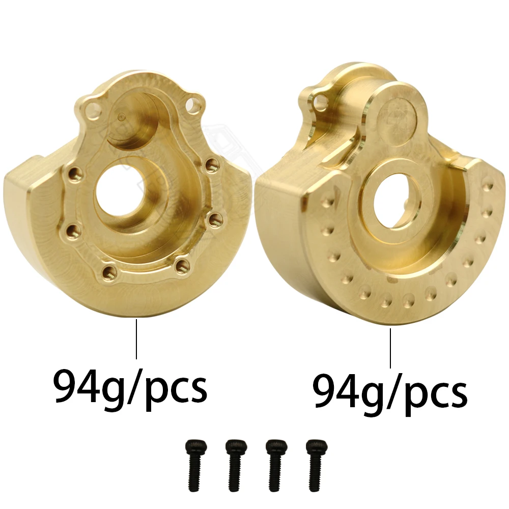 Фото 2PCS TRX4 Brass Counterweight Balance Weight Portal Drive Housing for 1:10 RC Crawler TRX-4 TRX-6 №3