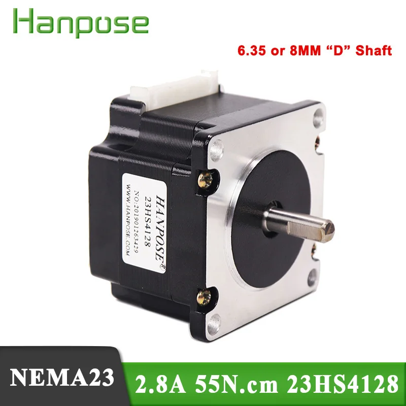 10 шт. шаговый двигатель 57 плазменная резка 23HS4128 4 Lead 55 Н. См CNC 41 мм Oz In лазерный