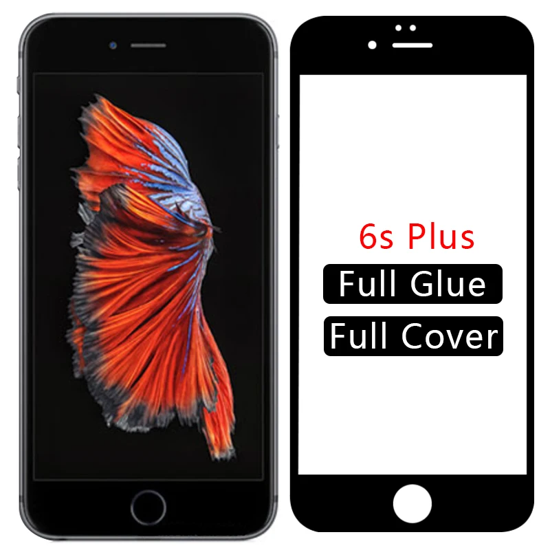 Чехол для i phone 6 s plus защитная пленка из закаленного стекла iphone iphone6s 5 оригинальный