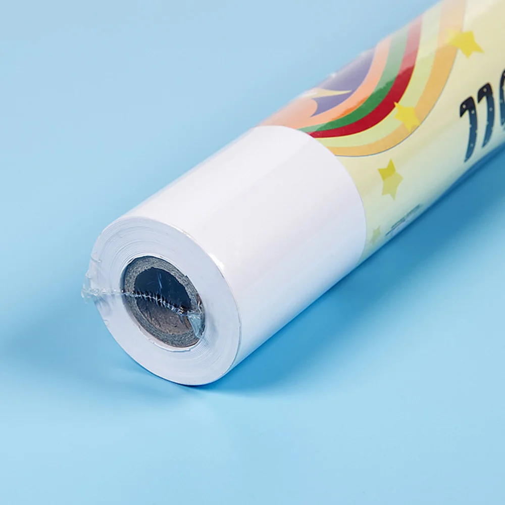 

1Pcs Drawing Paper Roll Poster Paper Craft Paper Roll White Wrapping Paper(White)