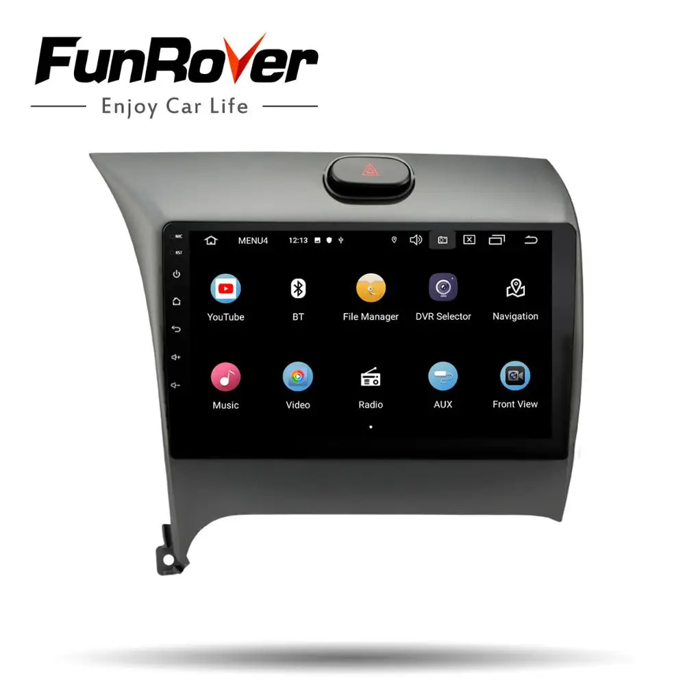 Android 9,0 автомобильный dvd gps видео плеер для Kia CERATO K3 Форте головное устройство с 2.5D+Ips экраном радио wifi Bluetooth микрофон RDS 4 Core