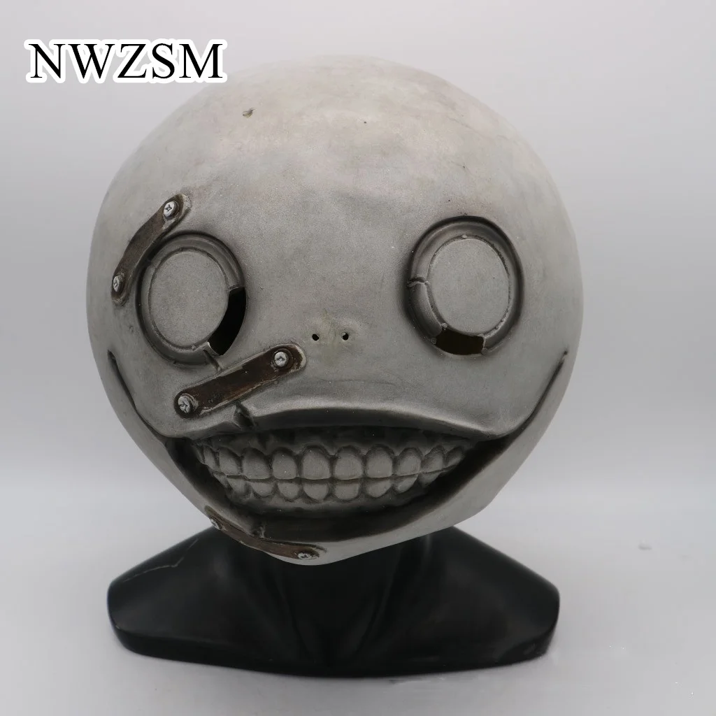 

GAME NieR:Automata Emil emulsion Mask headgear masquerade halloween horror cosplay