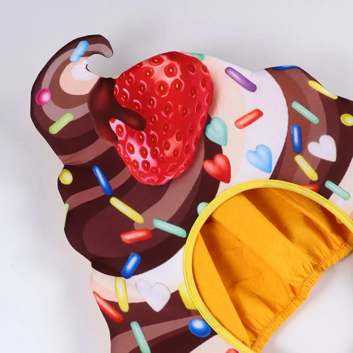 1 шт. декоративная стеклянная крышка для вечеринки головной убор косплея еды