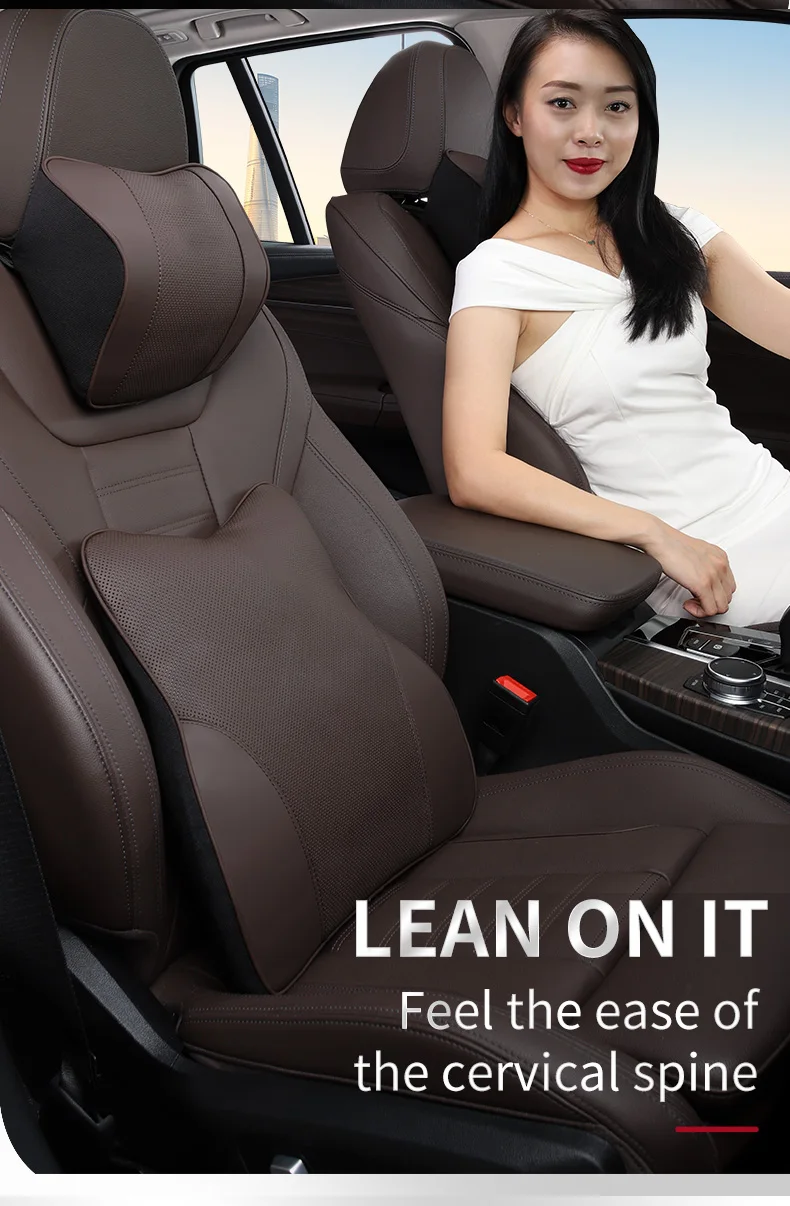 Подушка-подголовник для автомобиля из пены с эффектом памяти | Автомобили и