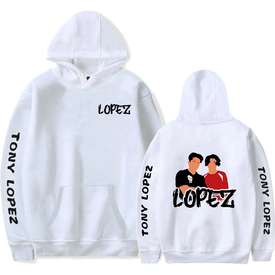 

Novelty Tony Lopez Hoodie Sweatshirts Internet Celebrity Hoodies Autumn Pullover Unisex Harajuku Tracksuit Oversized Men Women