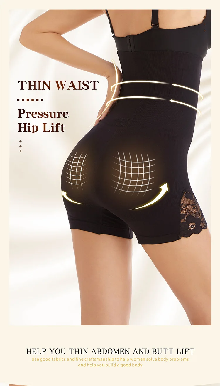 

Tummy Belly Control Slimming Girdle Underwear High Waist Panties Women Shapewear High Waist Body Shaper Trainer Panties