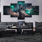 Игровая фигурка карма, Лол, просветленная Лига Легенд, Картина на холсте, домашний декор, HD-печать, игровой постер, Настенная картина, подарок