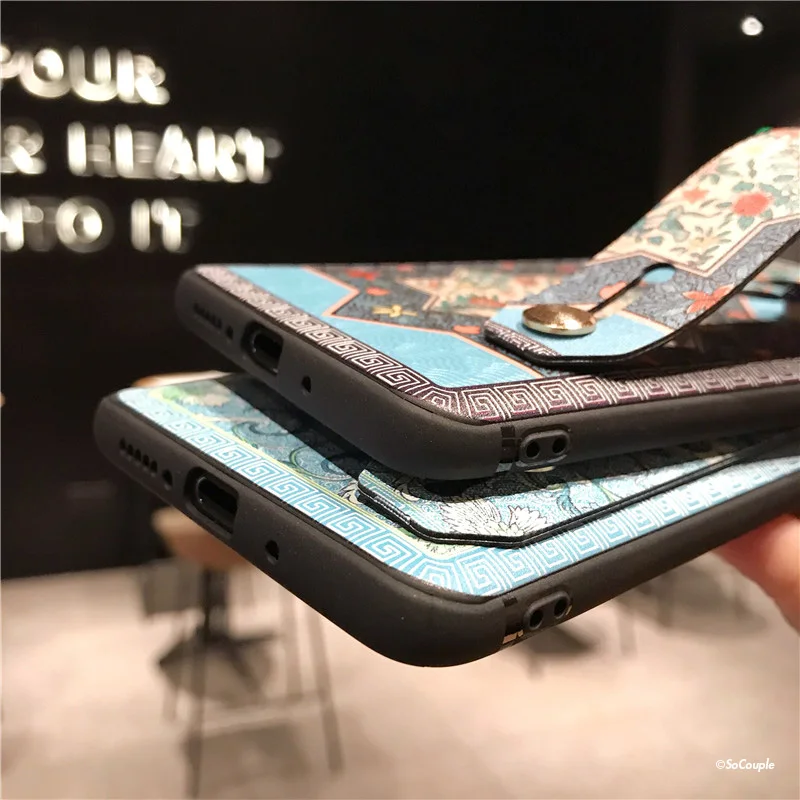 Ремешок на запястье Мягкий ТПУ чехол для телефона huawei P20 P30 Pro Lite Honor 10 20 mate 30 Nova 3i 5i 2s