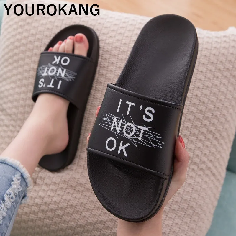 Мужские летние шлепанцы Пляжная обувь для пар Унисекс Модные Нескользящие