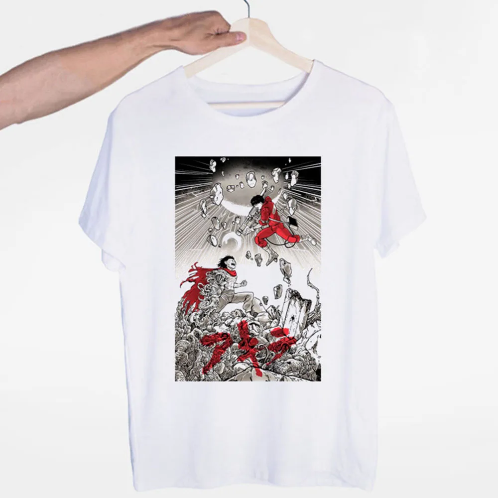 Lus Los Акира футболка вдохновил Kaneda женские 3xl хлопковая с короткими рукавами и