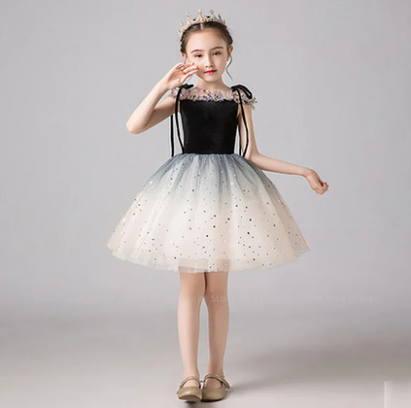 Милый костюм принцессы эльфа для девочек косплей детское официальное вечернее