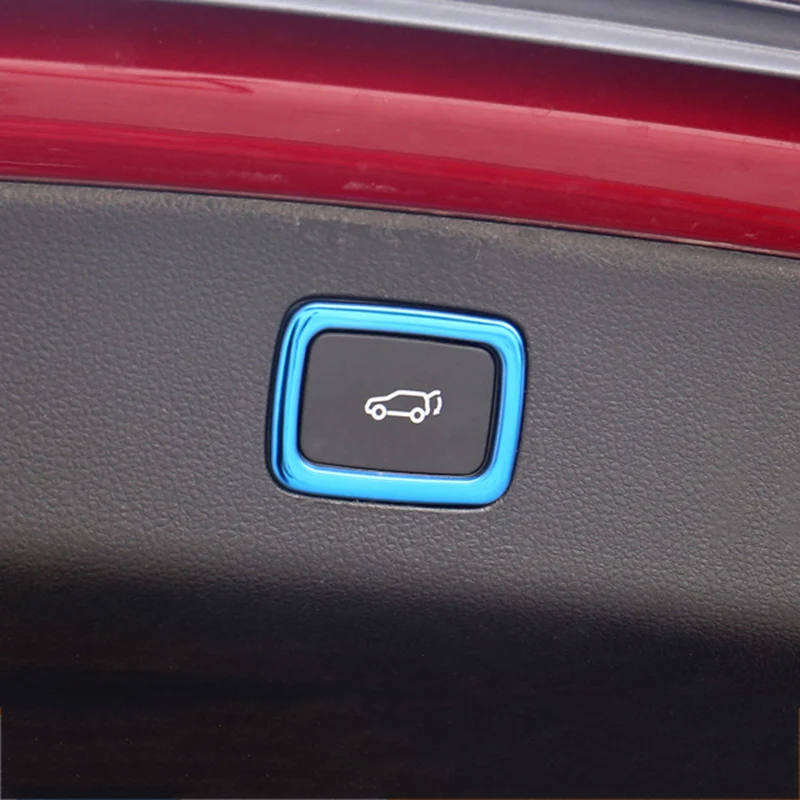 

Car Trunk Switch Button Frame Trim Tailgate Open Cover for Mg Hs 2018 2019 2020 2021 Accessories Auto Styling electric door