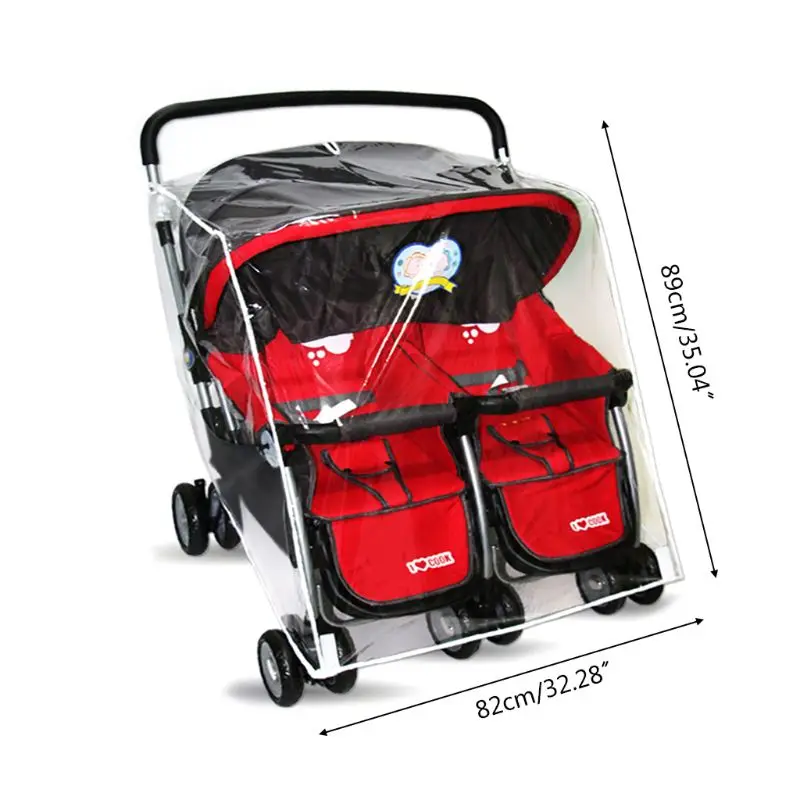

Stroller Accessories Waterproof Rain Cover Transparent Wind Dust Shield For Baby Strollers Pushchairs Raincoat