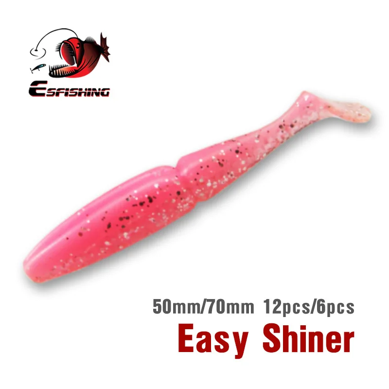 Мягкие приманки KESFISHING Shad Easy Shiner 50 мм 70 1 2 г 3 8 | Спорт и развлечения
