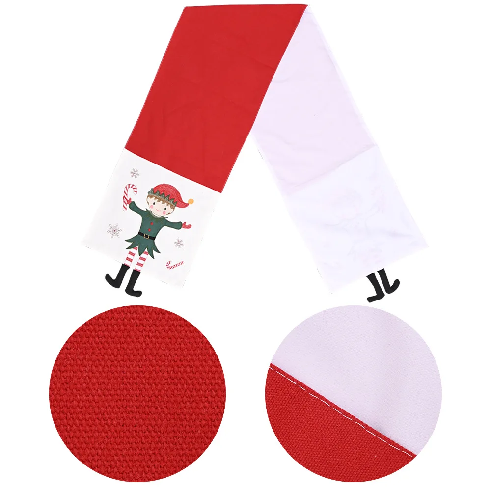 

Christmas Festival Supplies Decoration Table Runner Creative Table Flag Tablecloth Family Decoration Place Mat