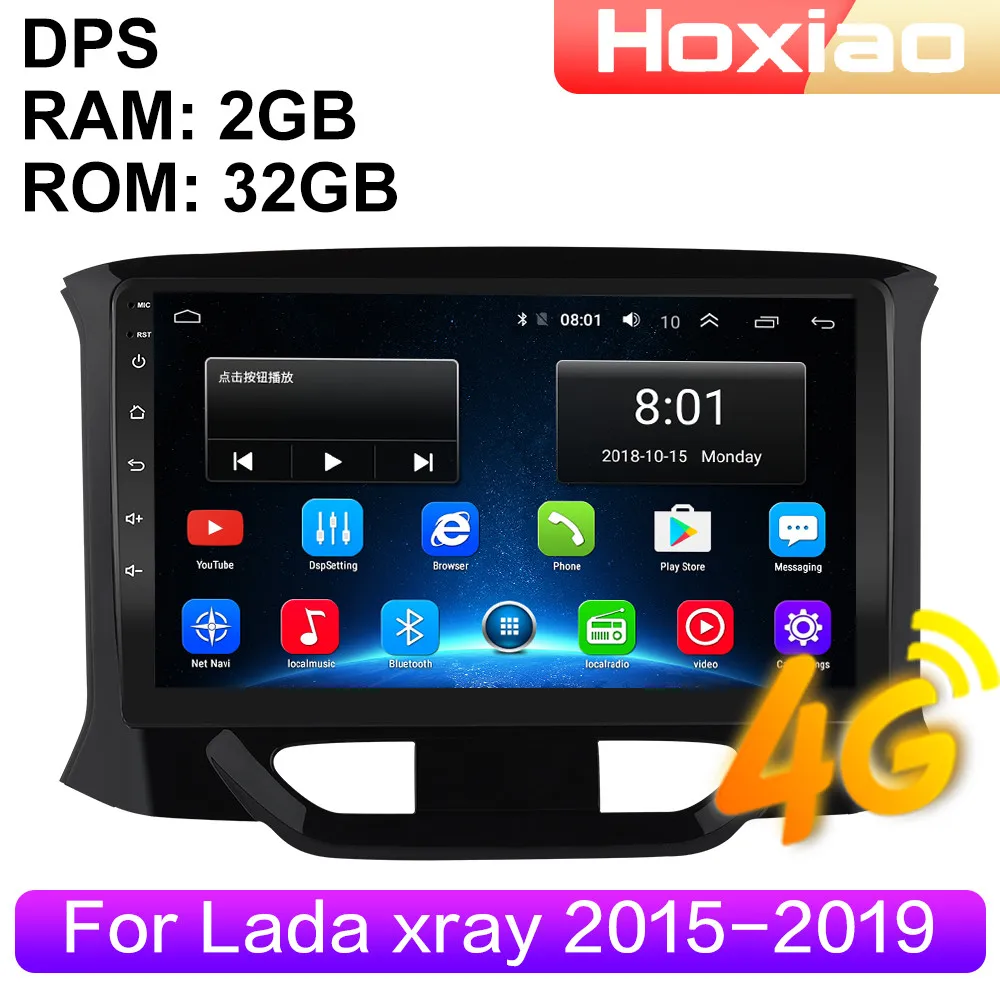 Автомагнитола 2 din мультимедийный видеоплеер для LADA Xray X ray 2015 8 1 2016 2017 2018