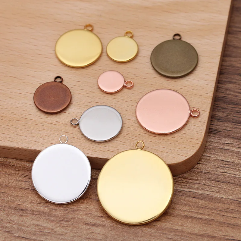 Основа Подвески круглая изогнутая рамка с петлей заготовки результаты DIY