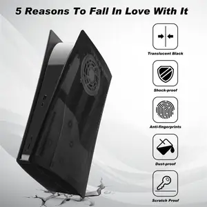 transparent protective shell for ps5 panel case replacement cover for sony playstation 5 controller durable game accessories hot free global shipping