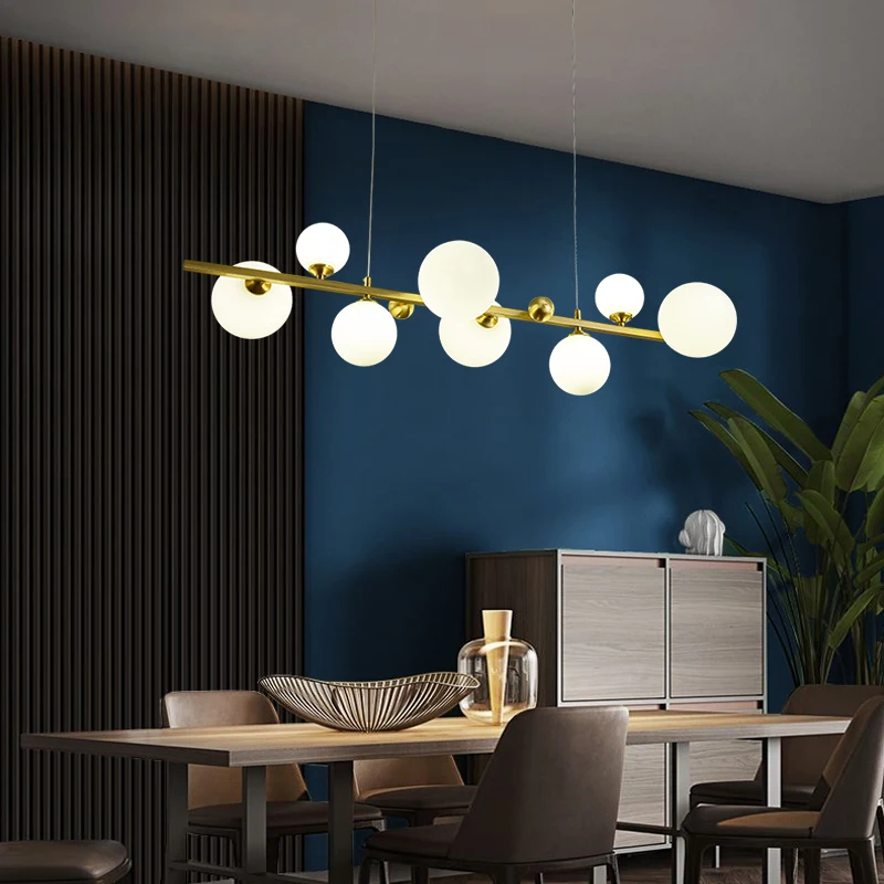 Простой подвесной светильник в скандинавском стиле внутреннее светодиодное