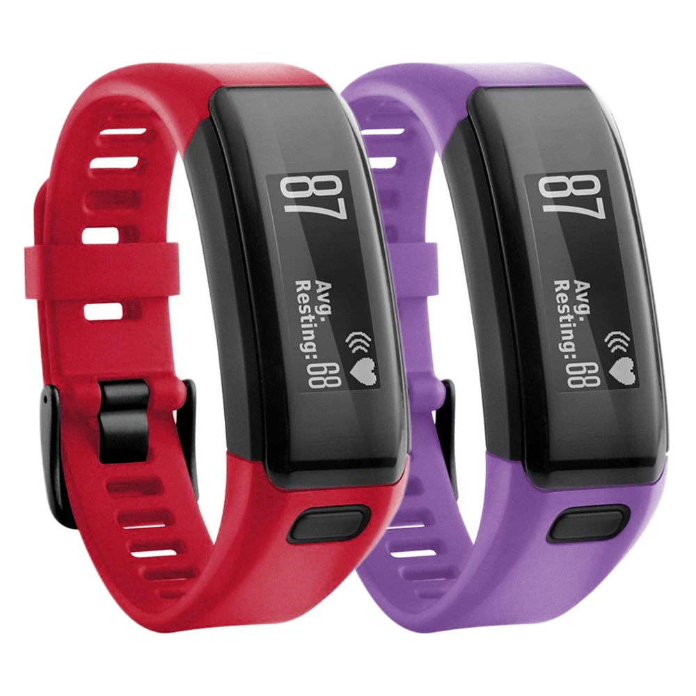 Совместимые полосы Замена для часы Garmin vivosmart HR с металлической пряжкой Фитнес браслет ремешок пот и водостойкий браслет
