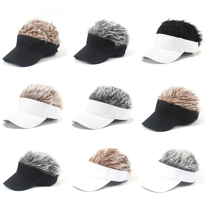 Кепка парик бейсболка родитель ребенок шапка унисекс европейские американские