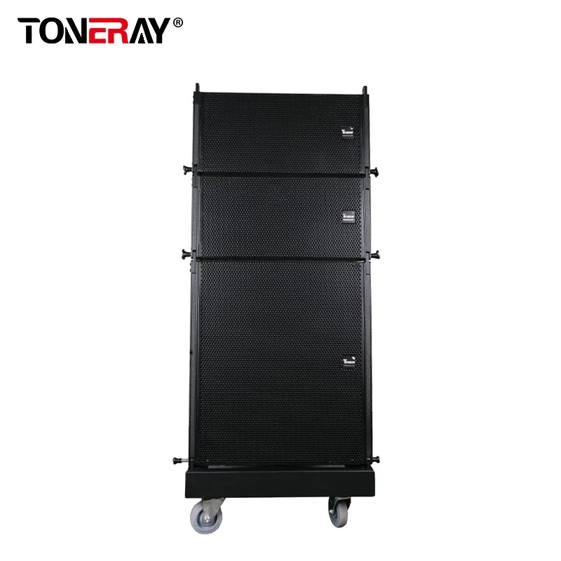 

Qe-007 Waterproof Neodymium Magnetic Double 10 Inch Linear Array Performance Speaker With Double 15 Inch Subwoofer Birch Plywood