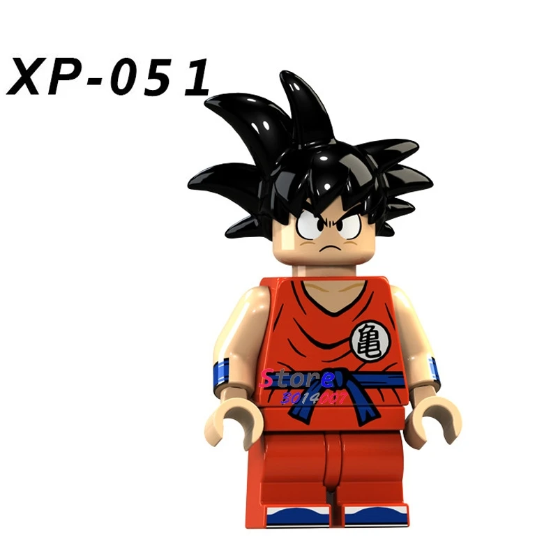 XP051 Один строительный конструктор Dragon Ball Z Goku Gotenks Torankusu Tien Shinhan Android 18 лазурит Коллекция игрушек для детей - Цвет: XP051