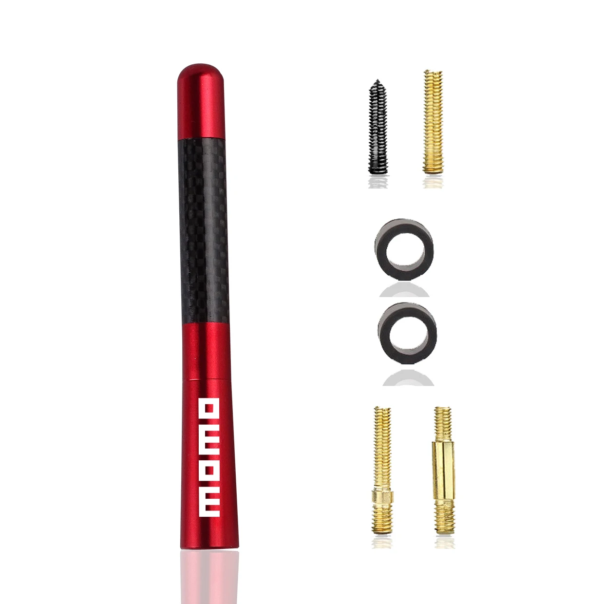 Высокое качество Momo 4 7 дюйма черное углеродное волокно Автомобильная крыша AM/FM