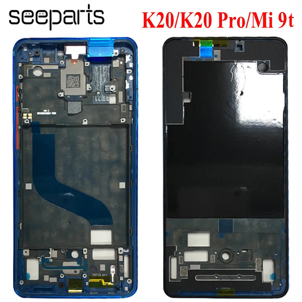 

6,39 дюйма для Xiaomi Redmi K20 Pro средняя Рамка передняя рамка Лицевая панель корпус чехол для Xiaomi Mi 9t запасная средняя рамка