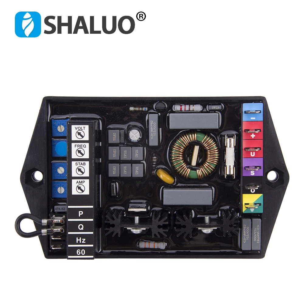 Avr Marelli Gerador Regulador de Tensão Automático Elétrico Controle Tensão Genconjunto Estabilizador Ajustável M40fa640a Novo M16fa655a Peças e acessórios do gerador