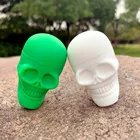 2 размера силиконовый контейнер антипригарные силиконовые банки контейнеры для хранения масла банка коробка контейнер форма черепа