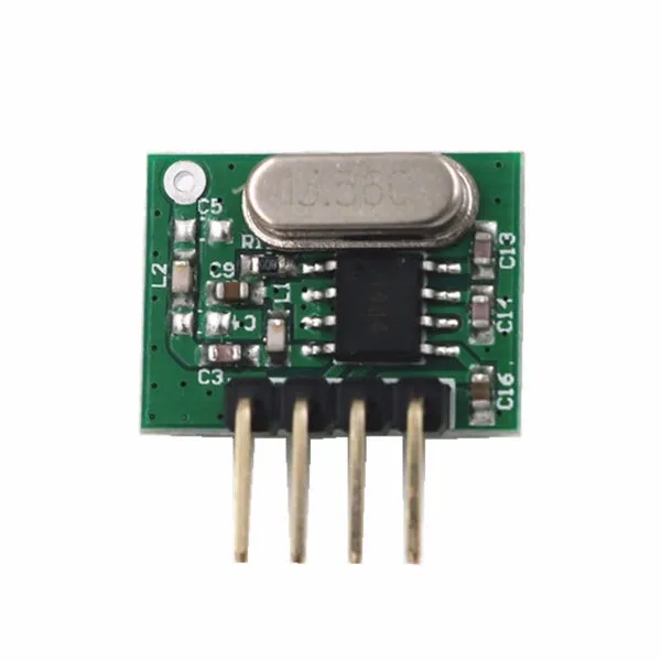 FUNSHION LAB 433 mhz радиочастотный передатчик и приемник Superheterodyne ASK433 модуль с антенной