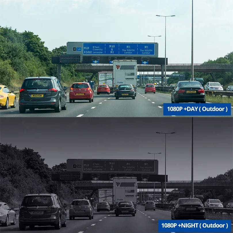 Камера видеонаблюдения беспроводная водонепроницаемая 8 каналов 2 Мп HD 1080P 20 м|kit