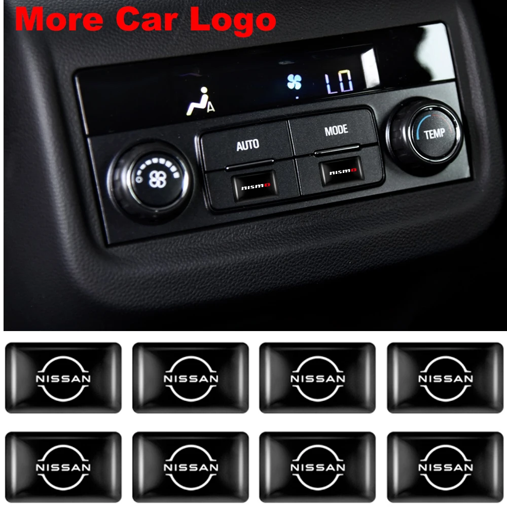 

3D Car NISMO Badge Steering Wheel Epoxy Sticker For Nissan Qashqai J11 J10 Juke T32 NOTE Patrol X-TRAIL Murano Tiida TEANA Leaf