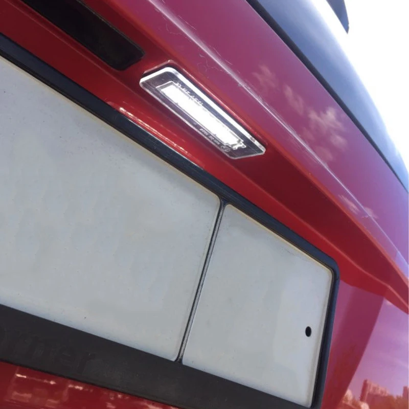 

2pcs License Plate Lights LED 450 451 For Convertible Useful Fashion High Quality
