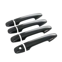 for subaru outback legacy 2020 2021 car door handle cover trim decor accessories with smart keyhole 4pcs