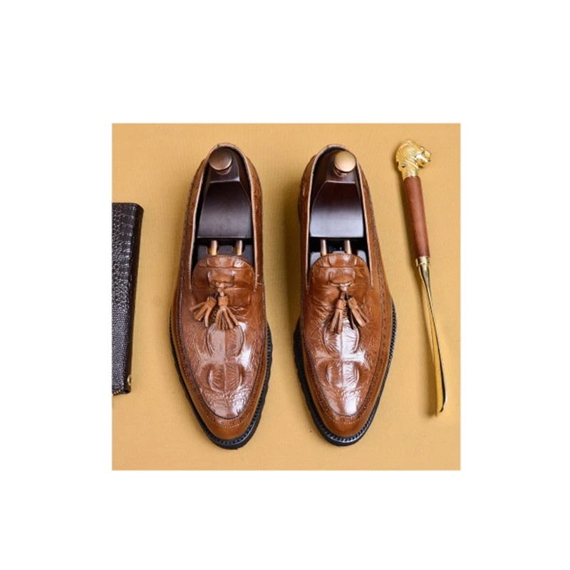 Мужские модные черные туфли Goodyear рант 2020 Новые оксфорды мужские деловые