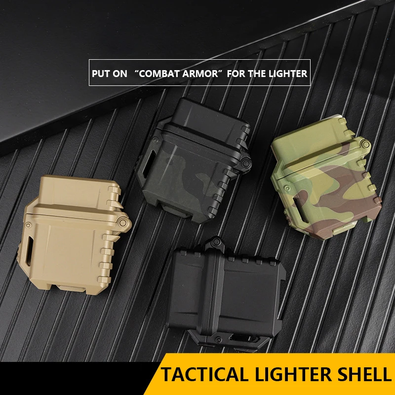 

Тактический чехол для зажигалки, чехол для зажигалки, контейнер-органайзер, держатель для внутренней емкости Zippo, инструмент для выживания на природе и кемпинга