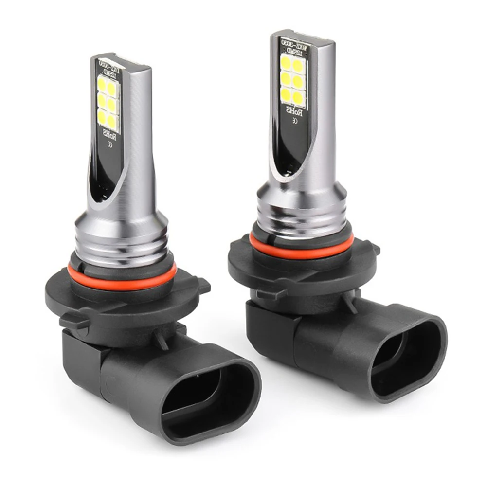 9006 HB4 Пара светодиодный фары ламп Conversion Kit ближнего и дальнего света 6000K белый