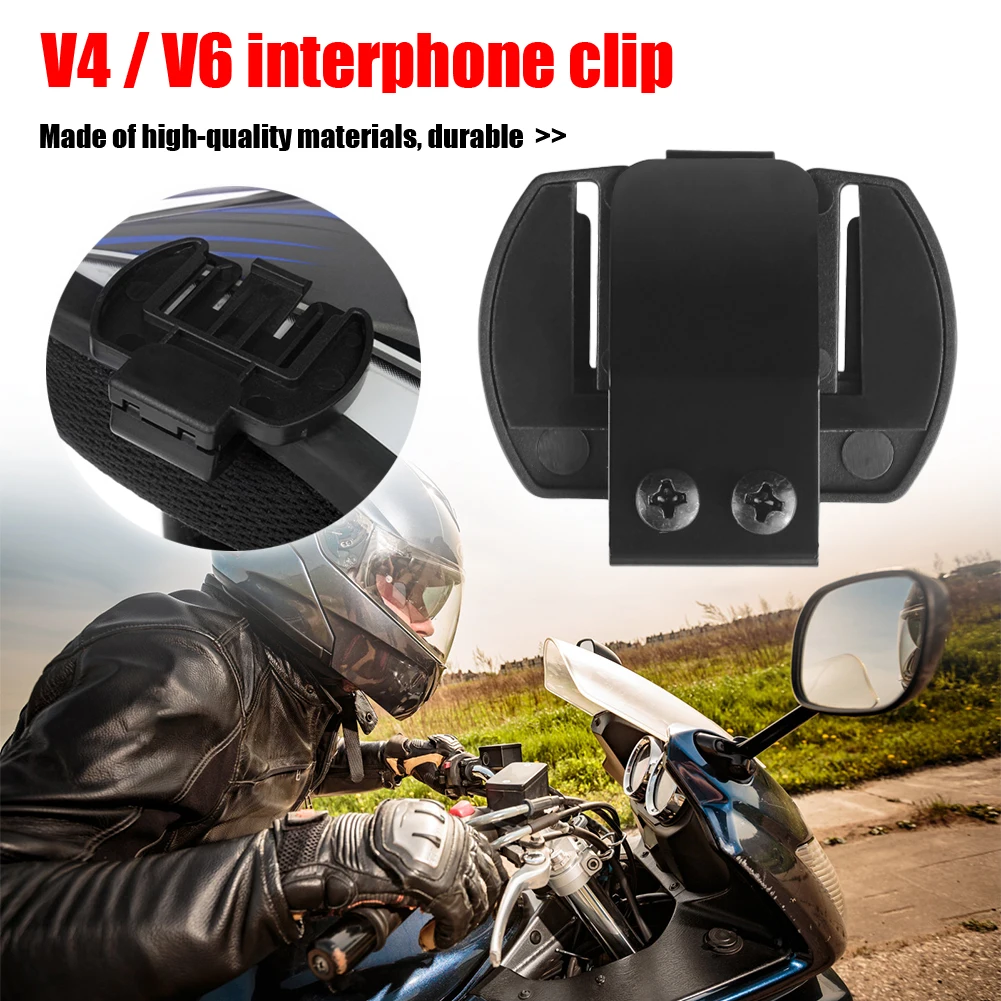 Зажим V4 V6 для мотоцикла Bluetooth-интерфон микрофона динамика гарнитуры и шлема |